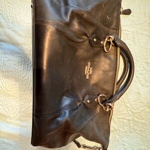 Coach Black Leather Bag